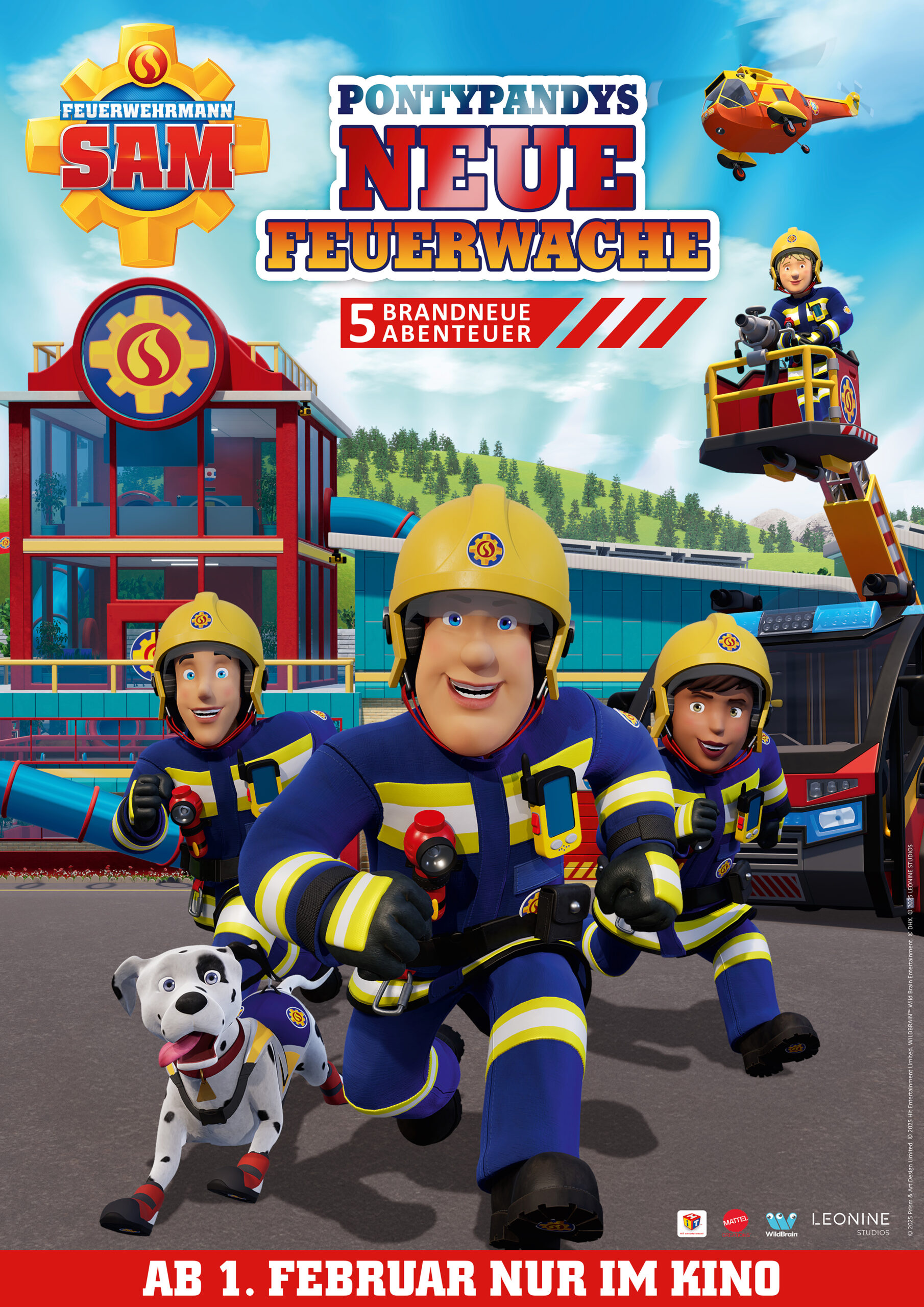 FEUERWEHRMANN SAM - PONTYPANDYS NEUE FEUERWACHE