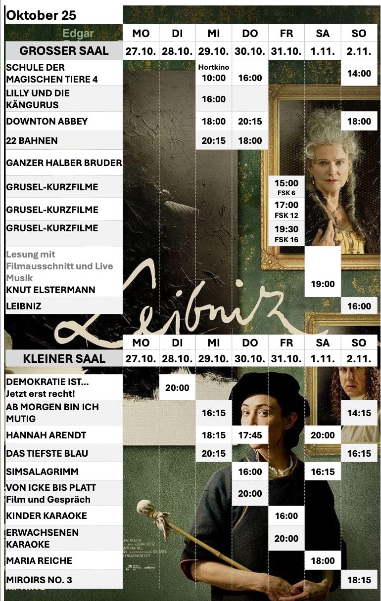 Download Programm kommende Woche