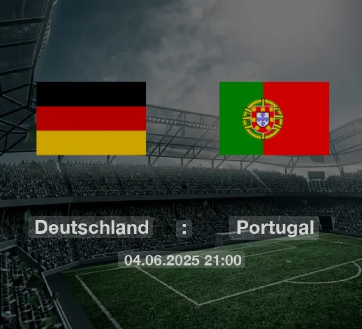 NATIONS LEAGUE: Deutschland gegen Portugal im SCHRÖDERS