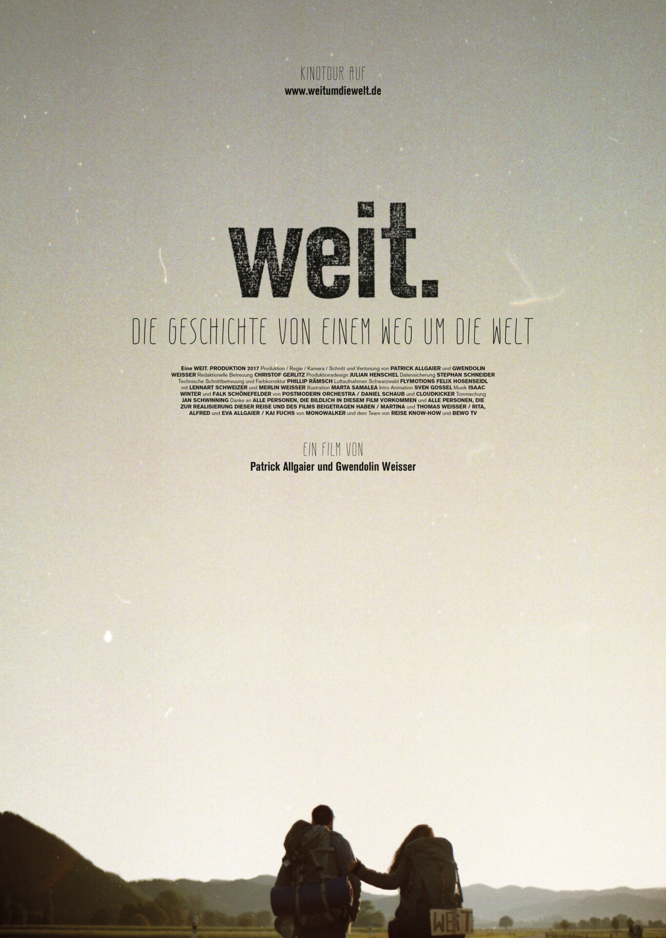 WEIT. DIE GESCHICHTE VON EINEM WEG UM DIE WELT