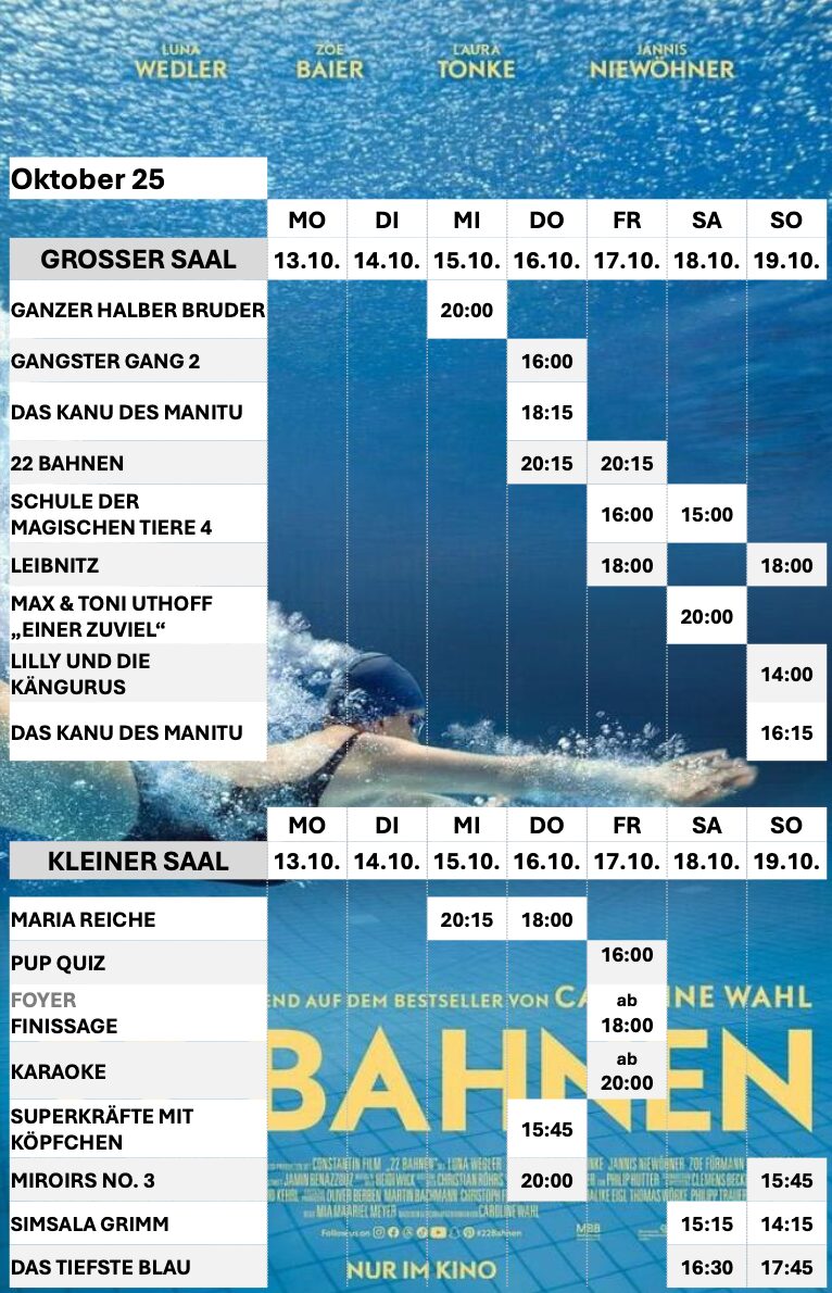 Download Programm kommende Woche