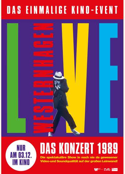 WESTERNHAGEN „LIVE“ - DAS KONZERT 1989