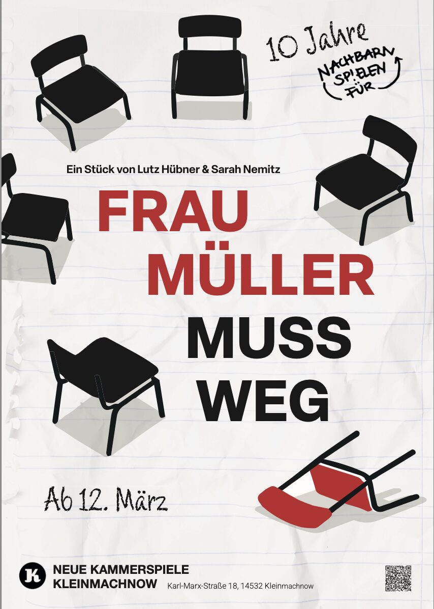 THEATER - FRAU MÜLLER MUSS WEG