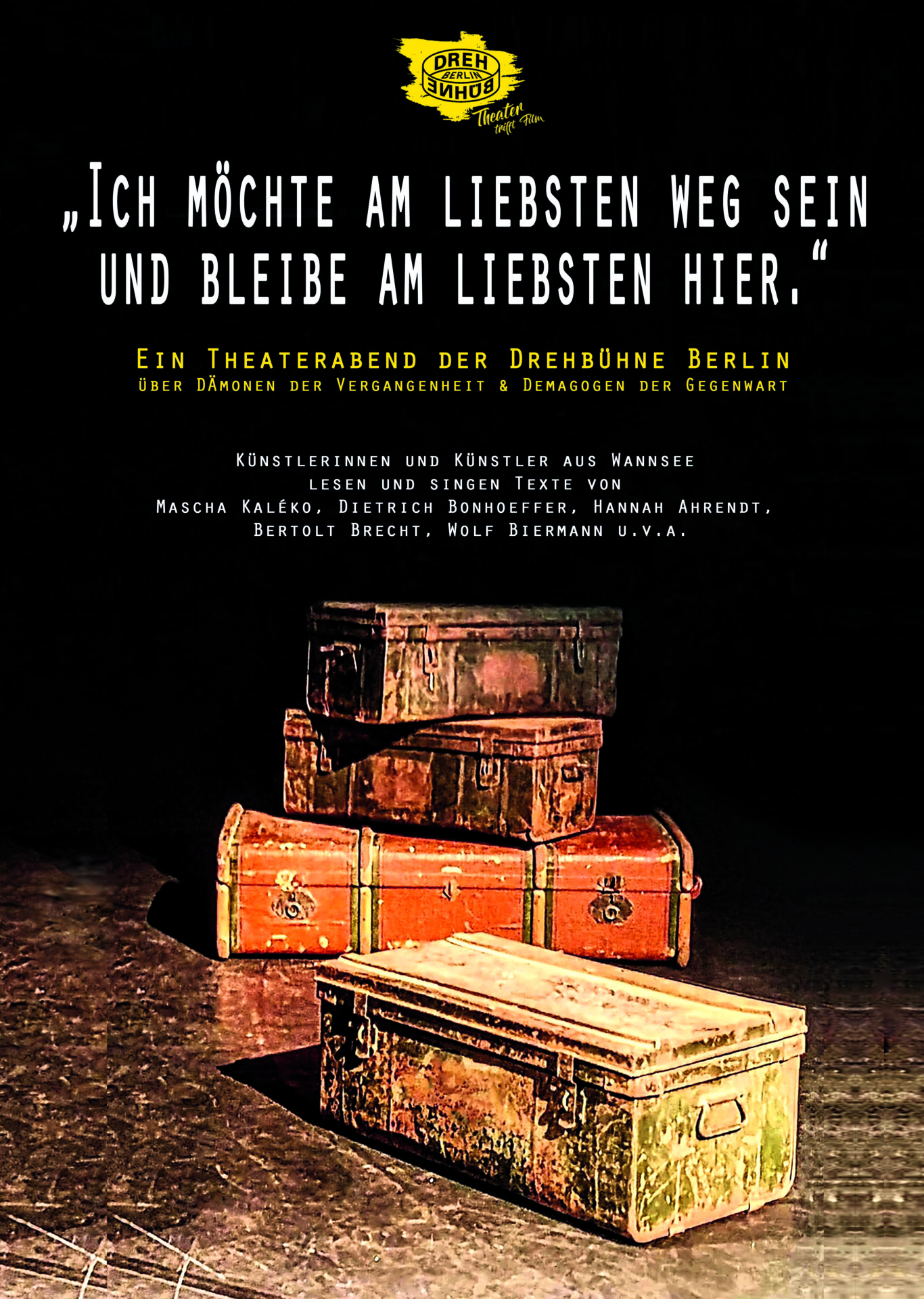 „Ich möchte am liebsten weg sein – und bleibe am liebsten hier“ / Demokratie ist ... jetzt erst recht!