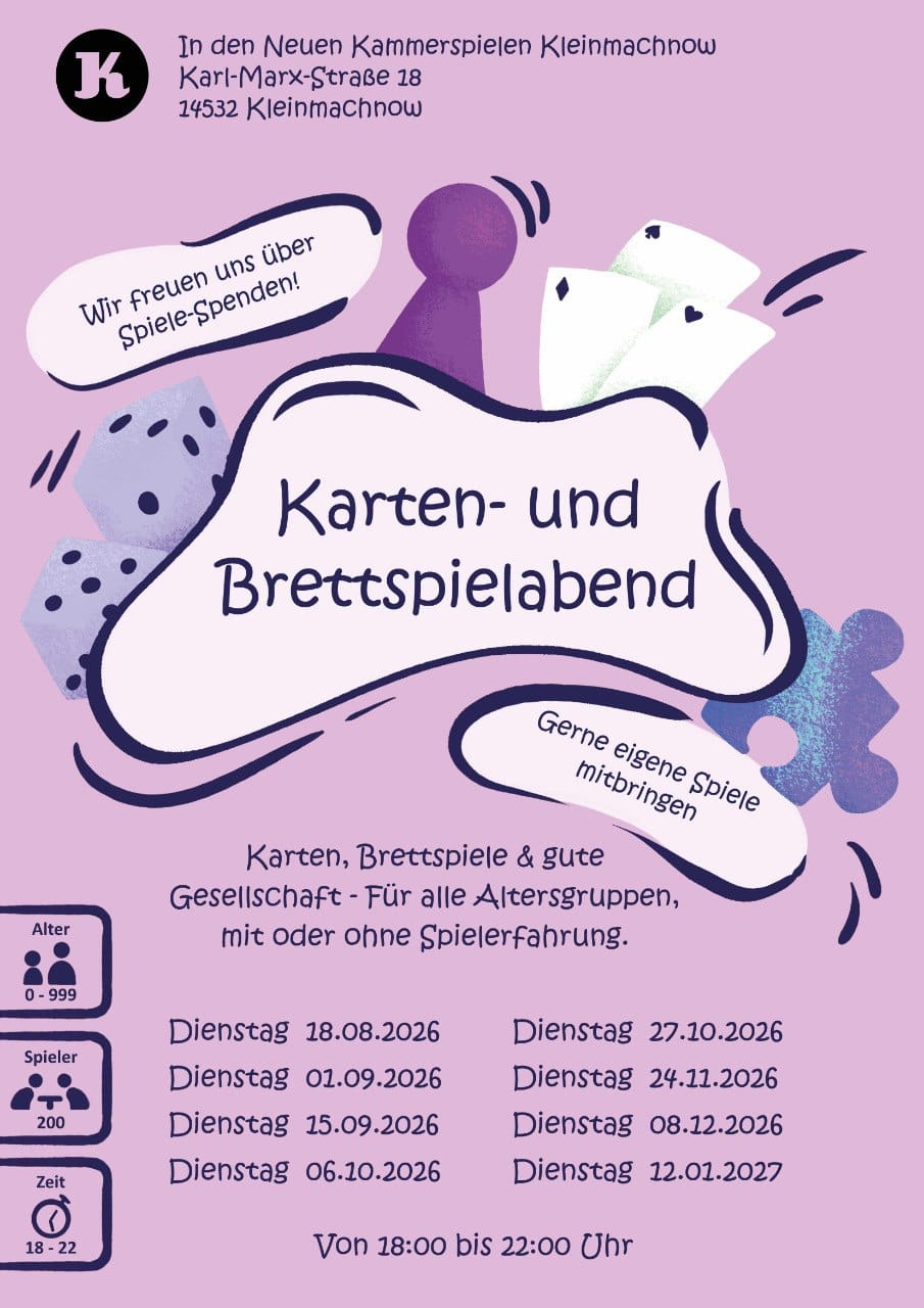 Karten- und Brettspieleabend